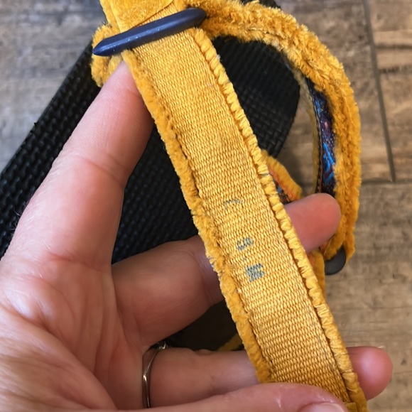 (7) TEVA Women's Yellow Tribal Maressa Platform Sandal - Picture 5 of 12